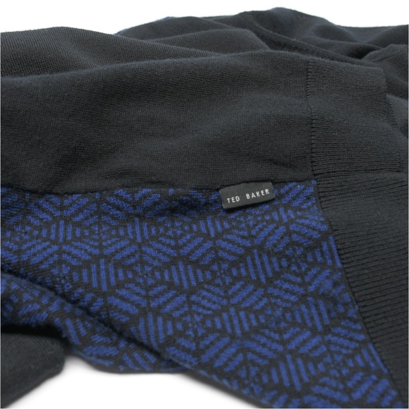 TED BAKER Merino Wool V-Neck Sweater - Picture 4 of 8